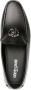Roberto Cavalli Zwarte leren loafers casual platte Black Heren - Thumbnail 4