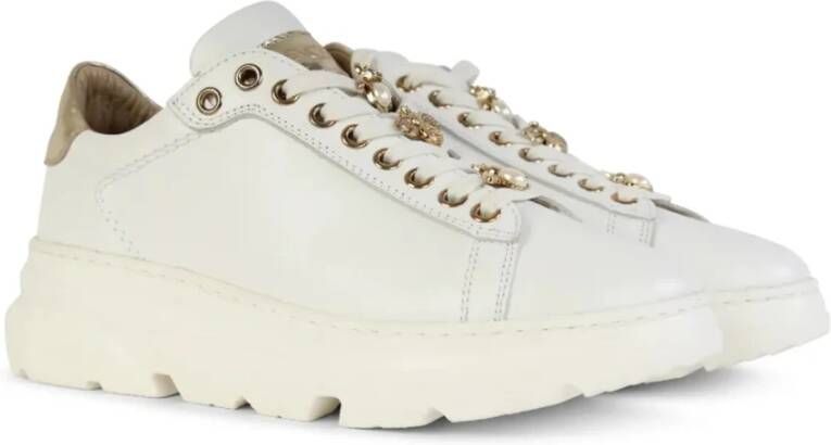 Roberto d'Angelo Witte Sneakers White Dames
