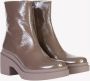 Roberto Festa Ankle Boots Beige Dames - Thumbnail 2