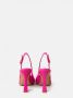 Roberto Festa Barbie leren slingback sandaal - Thumbnail 2
