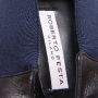 Roberto Festa Blauwe leren enkellaars - Thumbnail 2