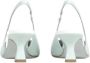Roberto Festa Blauwe leren slingback hakken - Thumbnail 2