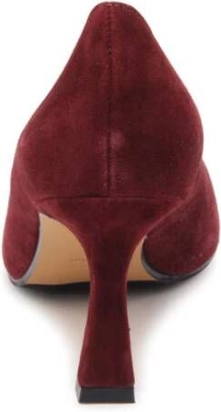 Roberto Festa Bordeaux Suede Hoge Hakken Schoenen