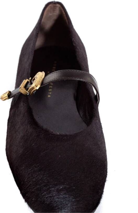Roberto Festa Bruine Kalfshaar Ballerina Schoenen