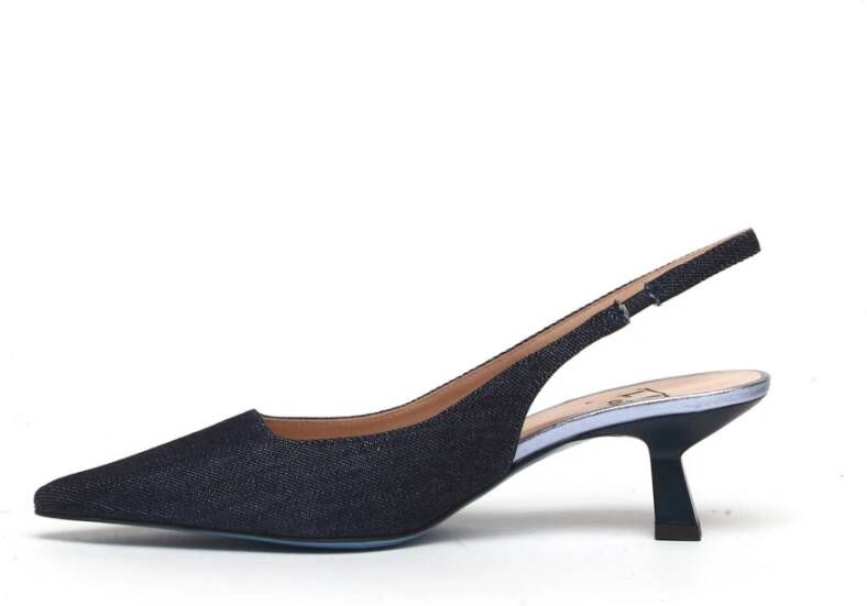 Roberto Festa Denim Slingback Arabel Blue Dames