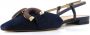 Roberto Festa Flat Sandals Black Dames - Thumbnail 4