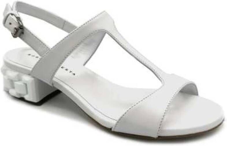 Roberto Festa Flat Sandals White Dames