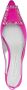 Roberto Festa Fuchsia Roze Kristal Slingback Pumps - Thumbnail 2