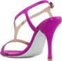 Roberto Festa Fuchsia Satin Jennie Sandalen 10cm Hak - Thumbnail 2
