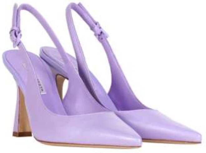 Roberto Festa Glicine Leren Slingback Purple Dames