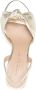 Roberto Festa Gouden hoge hak sandalen met knoopdetails - Thumbnail 2