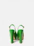Roberto Festa Groene Slingback Sandalen van Lakleer - Thumbnail 2