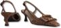 Roberto Festa Luipaardprint Slingback Hakken Brown Dames - Thumbnail 3