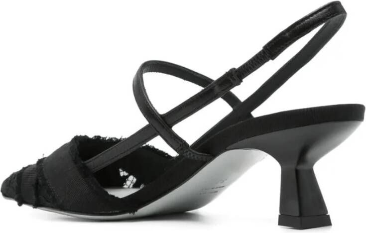 Roberto Festa Mesh Slingback Pumps Black Dames