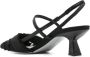 Roberto Festa Mesh Slingback Pumps Black Dames - Thumbnail 3