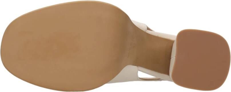 Roberto Festa Milano With Heel Cream Beige Dames