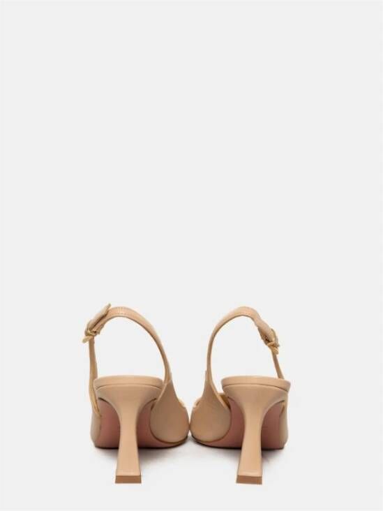 Roberto Festa Nude leren slingback sandaal