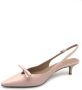 Roberto Festa Peonia Geborsteld Leren Slingback Schoenen - Thumbnail 2