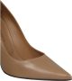 Roberto Festa Leren Pumps Fw22 Puntige Neus Beige Dames - Thumbnail 3