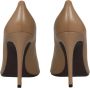 Roberto Festa Leren Pumps Fw22 Puntige Neus Beige Dames - Thumbnail 5