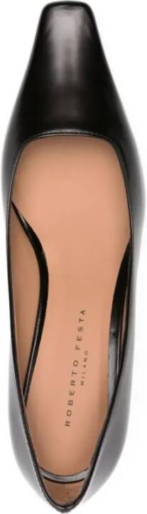 Roberto Festa Malaga Leren Pumps Zwart Dames