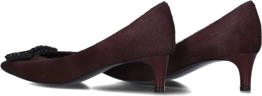 Roberto Festa Rode Lolita Hakken Ponyhair Pumps