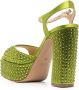 Roberto Festa Spike-Gedetailleerde Hoge Hak Sandalen Groen Dames - Thumbnail 3