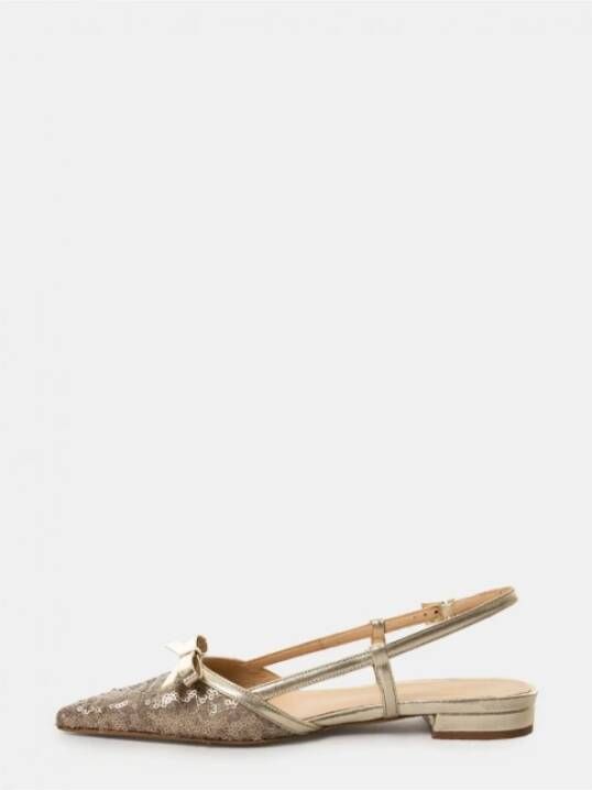 Roberto Festa Platte sandalen Beige Dames