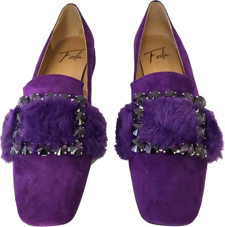 Roberto Festa Shoes Purple Dames