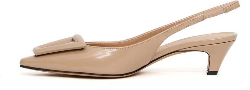 Roberto Festa Slingback schoenen van geborsteld leer