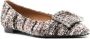 Roberto Festa Tweed ballerina's met juweelversiering Multicolor Dames - Thumbnail 2