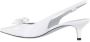 Roberto Festa Witte Leren Slingback Hakken - Thumbnail 2