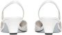 Roberto Festa Witte stenen leren slingback sandalen - Thumbnail 2