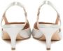 Roberto Festa Zilveren leren sandalen met hoge hak - Thumbnail 2