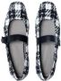 Roberto Festa Zwart en wit tweed ballerina schoenen Multicolor Dames - Thumbnail 3