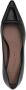 Roberto Festa Zwarte leren pumps met rubberen detail Black Dames - Thumbnail 2