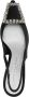 Roberto Festa Zwarte satijnen slingback stiletto hakken - Thumbnail 2