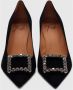 Roberto Festa Zwarte Suède Lilly Pumps Zwart Dames - Thumbnail 2