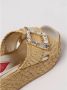 Roger Vivier Crème Straw Platform Sandalen - Thumbnail 2