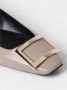 Roger Vivier Elegant Dove Grey Ballerina Flats - Thumbnail 2
