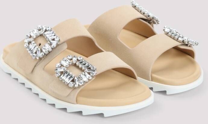 Roger Vivier Elegante Nude Sandalen voor Vrouwen
