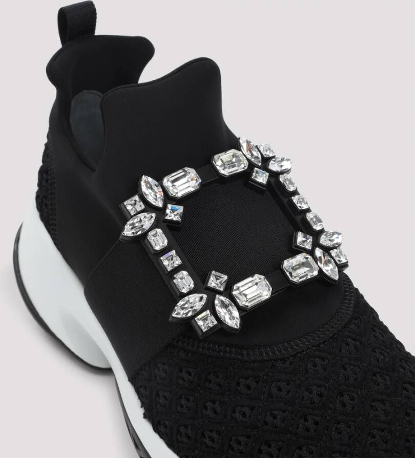 Roger Vivier Kristal Gesp Slip-On Sneakers
