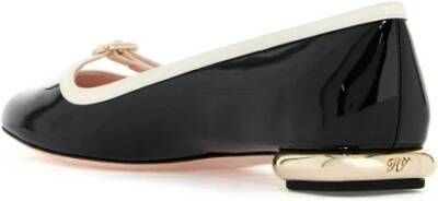 Roger Vivier Lakleren Ballerinas met Viv Choc Gesp Black Dames