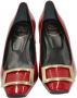 Roger Vivier Leather heels Red Dames - Thumbnail 3