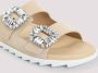 Roger Vivier Strass Buckle Slide Sandalen - Thumbnail 2