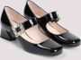 Roger Vivier Zwarte Leren Pumps Elegante Stijl Black Dames - Thumbnail 3