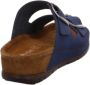 Rohde Blauwe Slide Sandaal met Geheugen Voetbed - Thumbnail 2