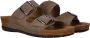 Rohde Comfortabele Bruin Leren Sandaal Brown Dames - Thumbnail 13