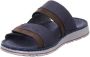 Rohde Bruine Brunello Herensandaal Comfortabel Memory Footbed Blue Heren - Thumbnail 3