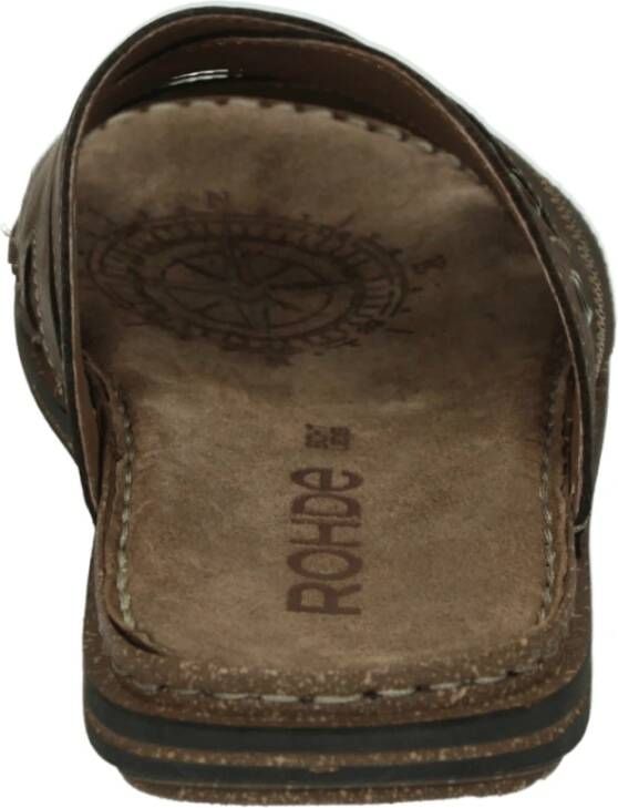 Rohde Bruine Herensandalen